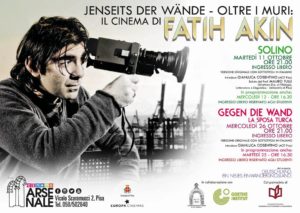 11, 25 e 31 ottobre 2016 – Jenseits der Wände. Oltre i muri: il cinema di Fatih Akin. Dal progetto ACIT “Deutschland ein neues Einwanderungsland" / Germania terra di nuova immigrazione