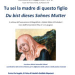 24 maggio 2017 – Tu sei la madre di questo figlio / Du bist dieses Sohnes Mutter, Incontro sullo «Stabat Mater» di Schubert