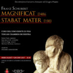 7 giugno 2017 – Concerto "Franz Schubert Magnificat d486, Stabat Mater d383", Diciottesimo Concerto Annuale nel Giugno Pisano