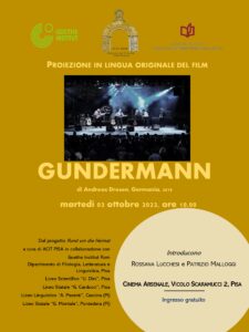 Dal progetto "Rund um die Heimat" I – Proiezione in lingua originale del film GUNDERMANN di Andreas Dresen (evento rivolto alle scuole)